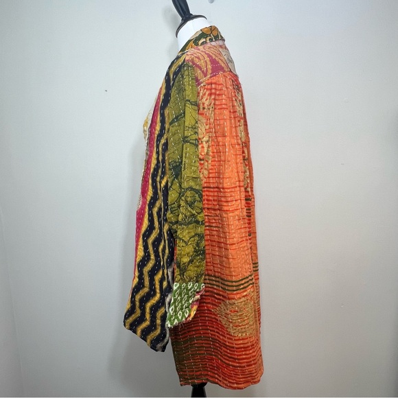 •new• JADED GYPSY Sunrise Kantha Tunic - Picture 3 of 7